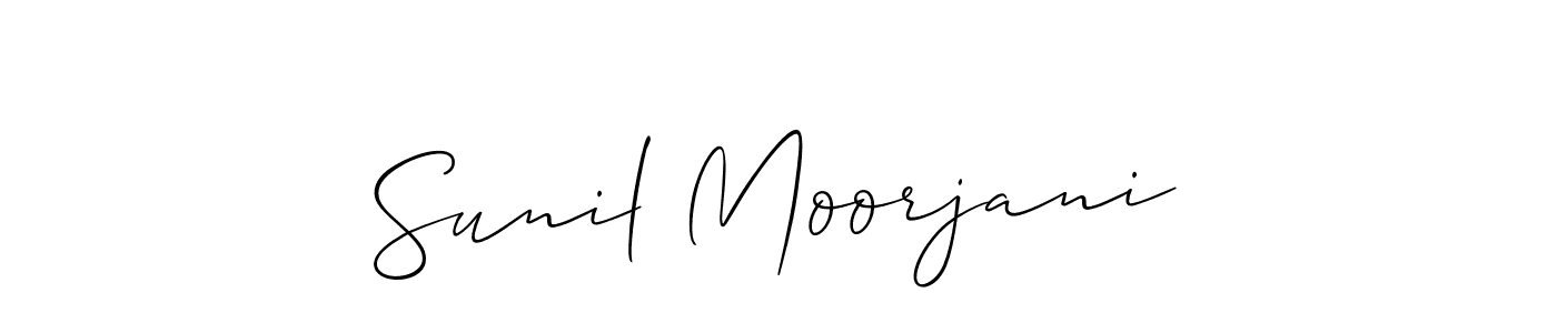 Once you've used our free online signature maker to create your best signature Allison_Script style, it's time to enjoy all of the benefits that Sunil Moorjani name signing documents. Sunil Moorjani signature style 2 images and pictures png