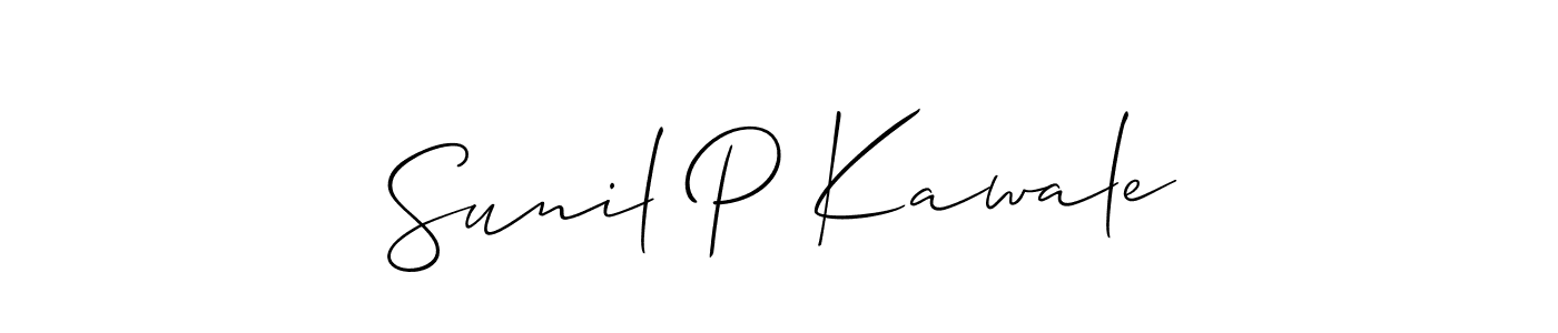 Check out images of Autograph of Sunil P Kawale name. Actor Sunil P Kawale Signature Style. Allison_Script is a professional sign style online. Sunil P Kawale signature style 2 images and pictures png