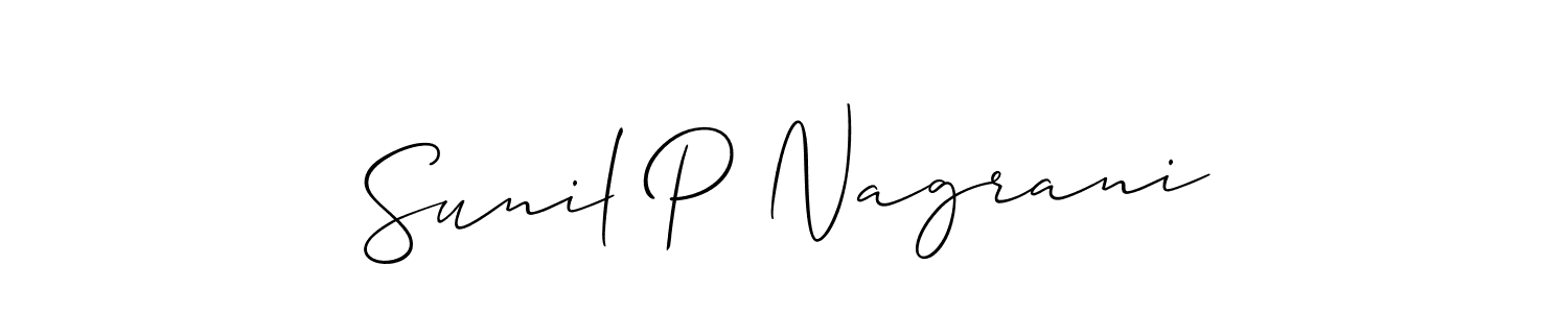 Here are the top 10 professional signature styles for the name Sunil P Nagrani. These are the best autograph styles you can use for your name. Sunil P Nagrani signature style 2 images and pictures png