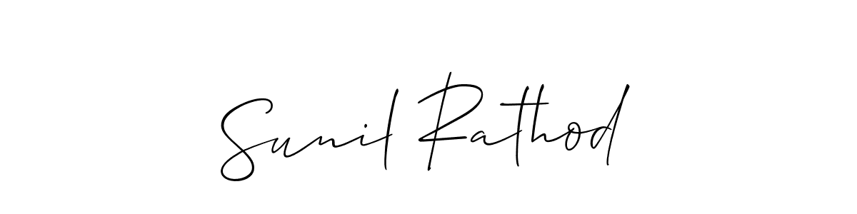 Similarly Allison_Script is the best handwritten signature design. Signature creator online .You can use it as an online autograph creator for name Sunil Rathod. Sunil Rathod signature style 2 images and pictures png