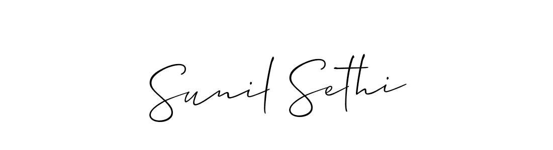You can use this online signature creator to create a handwritten signature for the name Sunil Sethi. This is the best online autograph maker. Sunil Sethi signature style 2 images and pictures png