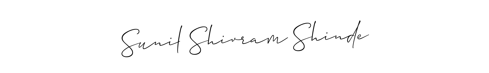 This is the best signature style for the Sunil Shivram Shinde name. Also you like these signature font (Allison_Script). Mix name signature. Sunil Shivram Shinde signature style 2 images and pictures png