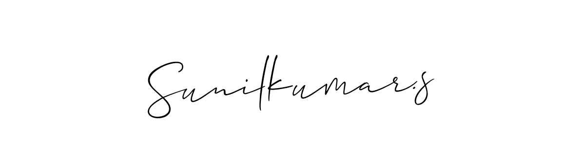 You can use this online signature creator to create a handwritten signature for the name Sunilkumar.s. This is the best online autograph maker. Sunilkumar.s signature style 2 images and pictures png