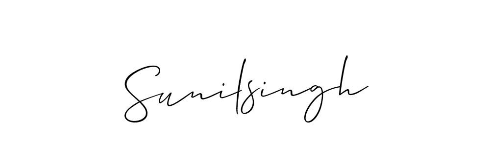 This is the best signature style for the Sunilsingh name. Also you like these signature font (Allison_Script). Mix name signature. Sunilsingh signature style 2 images and pictures png