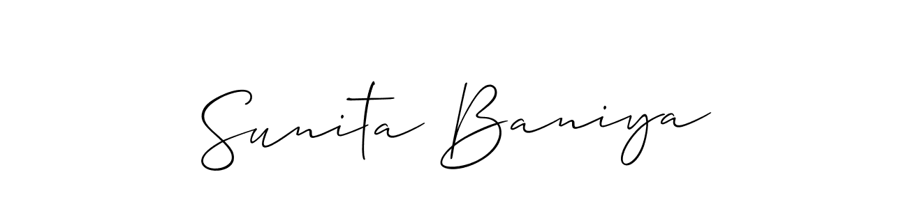 See photos of Sunita Baniya official signature by Spectra . Check more albums & portfolios. Read reviews & check more about Allison_Script font. Sunita Baniya signature style 2 images and pictures png