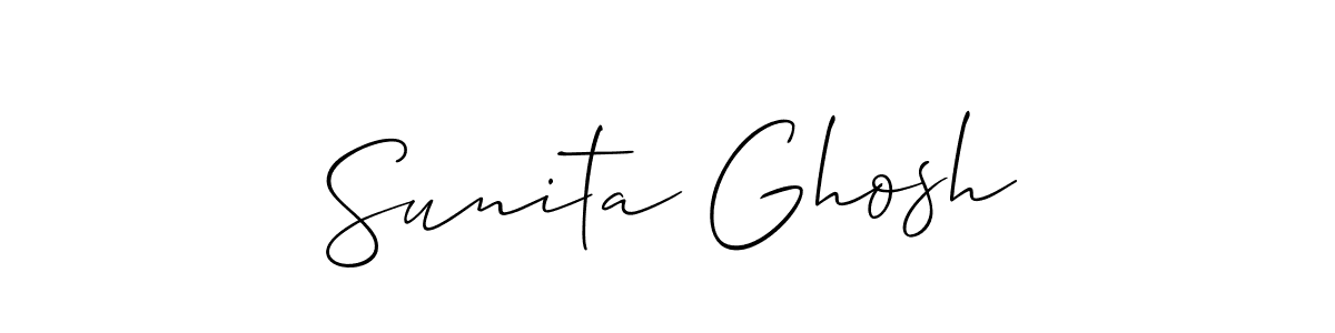 Check out images of Autograph of Sunita Ghosh name. Actor Sunita Ghosh Signature Style. Allison_Script is a professional sign style online. Sunita Ghosh signature style 2 images and pictures png