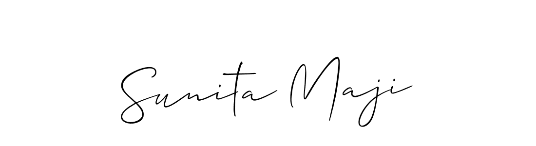 See photos of Sunita Maji official signature by Spectra . Check more albums & portfolios. Read reviews & check more about Allison_Script font. Sunita Maji signature style 2 images and pictures png
