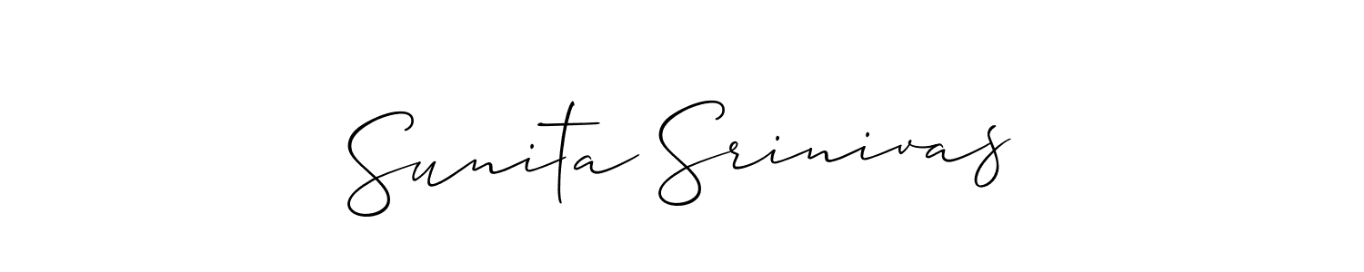 Once you've used our free online signature maker to create your best signature Allison_Script style, it's time to enjoy all of the benefits that Sunita Srinivas name signing documents. Sunita Srinivas signature style 2 images and pictures png