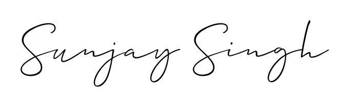 Upgrade your professional image with Sunjay Singh signature created with Allison_Script font. Fast, free, and watermark-free download. Sunjay Singh signature style 2 images and pictures png