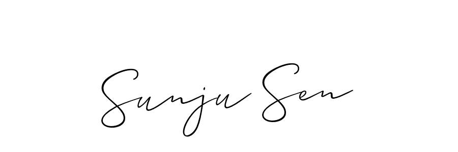 Here are the top 10 professional signature styles for the name Sunju Sen. These are the best autograph styles you can use for your name. Sunju Sen signature style 2 images and pictures png