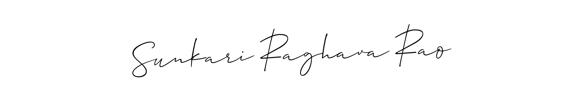 You can use this online signature creator to create a handwritten signature for the name Sunkari Raghava Rao. This is the best online autograph maker. Sunkari Raghava Rao signature style 2 images and pictures png