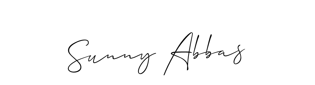 This is the best signature style for the Sunny Abbas name. Also you like these signature font (Allison_Script). Mix name signature. Sunny Abbas signature style 2 images and pictures png