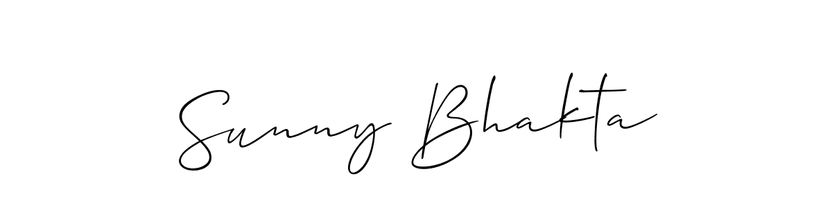 You can use this online signature creator to create a handwritten signature for the name Sunny Bhakta. This is the best online autograph maker. Sunny Bhakta signature style 2 images and pictures png