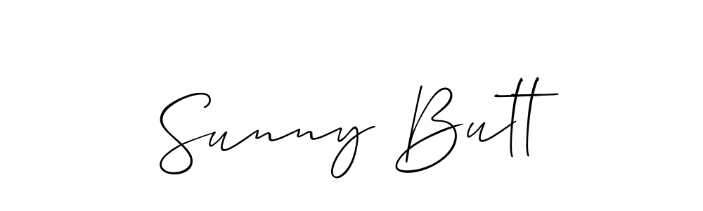 This is the best signature style for the Sunny Butt name. Also you like these signature font (Allison_Script). Mix name signature. Sunny Butt signature style 2 images and pictures png