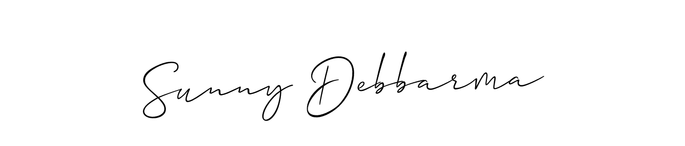 Once you've used our free online signature maker to create your best signature Allison_Script style, it's time to enjoy all of the benefits that Sunny Debbarma name signing documents. Sunny Debbarma signature style 2 images and pictures png