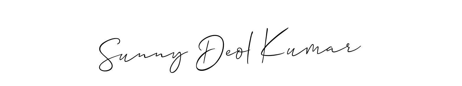 Check out images of Autograph of Sunny Deol Kumar name. Actor Sunny Deol Kumar Signature Style. Allison_Script is a professional sign style online. Sunny Deol Kumar signature style 2 images and pictures png