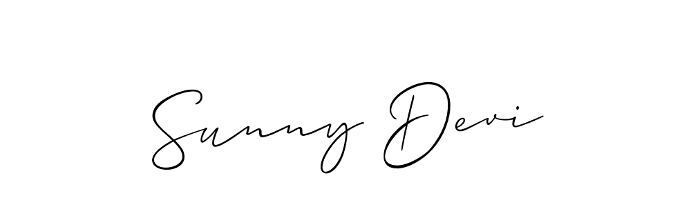 Make a beautiful signature design for name Sunny Devi. Use this online signature maker to create a handwritten signature for free. Sunny Devi signature style 2 images and pictures png