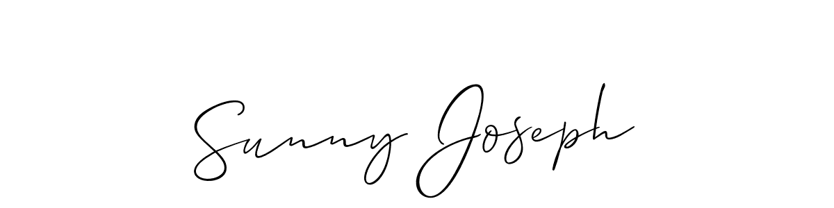 Check out images of Autograph of Sunny Joseph name. Actor Sunny Joseph Signature Style. Allison_Script is a professional sign style online. Sunny Joseph signature style 2 images and pictures png