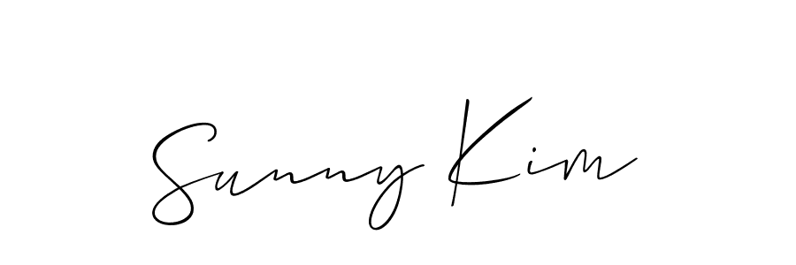 How to Draw Sunny Kim signature style? Allison_Script is a latest design signature styles for name Sunny Kim. Sunny Kim signature style 2 images and pictures png