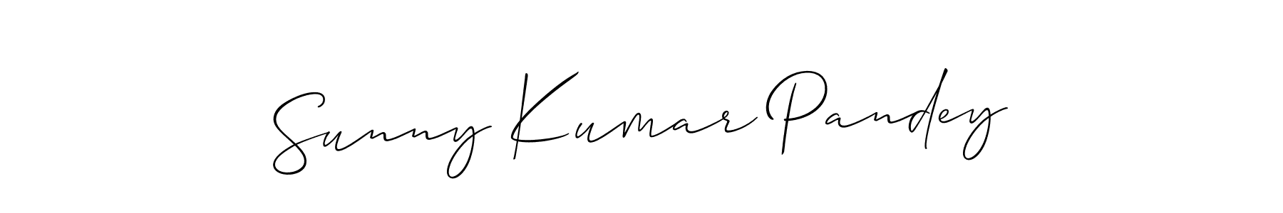 Here are the top 10 professional signature styles for the name Sunny Kumar Pandey. These are the best autograph styles you can use for your name. Sunny Kumar Pandey signature style 2 images and pictures png