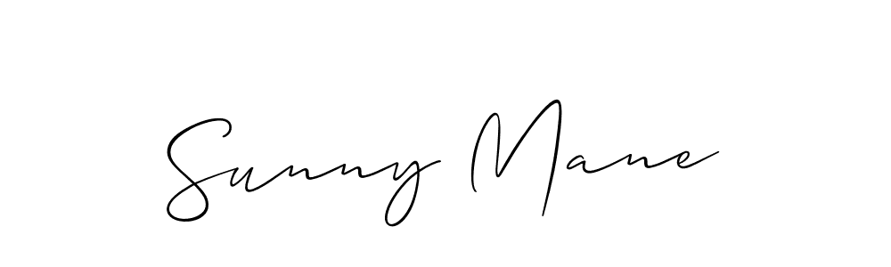 Make a beautiful signature design for name Sunny Mane. Use this online signature maker to create a handwritten signature for free. Sunny Mane signature style 2 images and pictures png