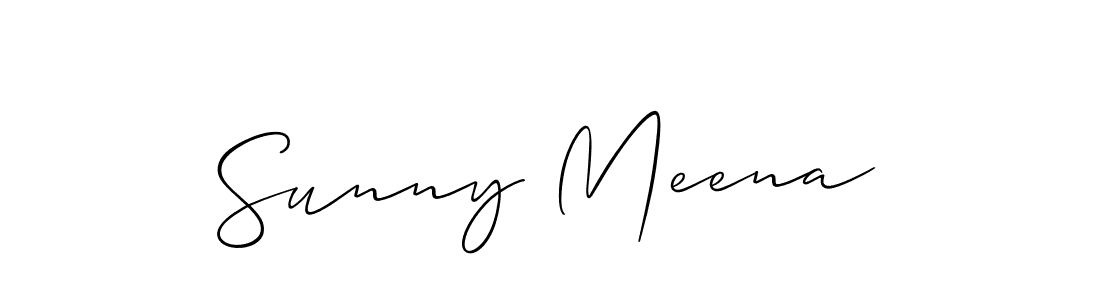 Make a beautiful signature design for name Sunny Meena. Use this online signature maker to create a handwritten signature for free. Sunny Meena signature style 2 images and pictures png