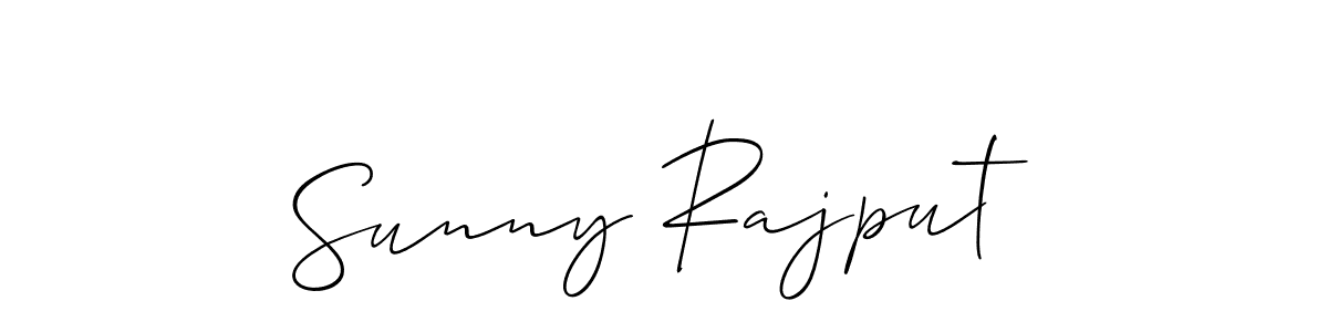 Also You can easily find your signature by using the search form. We will create Sunny Rajput name handwritten signature images for you free of cost using Allison_Script sign style. Sunny Rajput signature style 2 images and pictures png