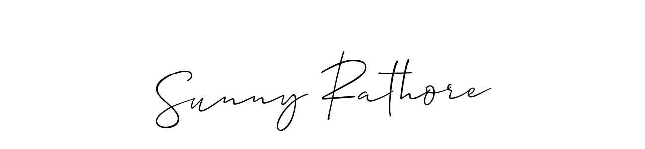 if you are searching for the best signature style for your name Sunny Rathore. so please give up your signature search. here we have designed multiple signature styles  using Allison_Script. Sunny Rathore signature style 2 images and pictures png
