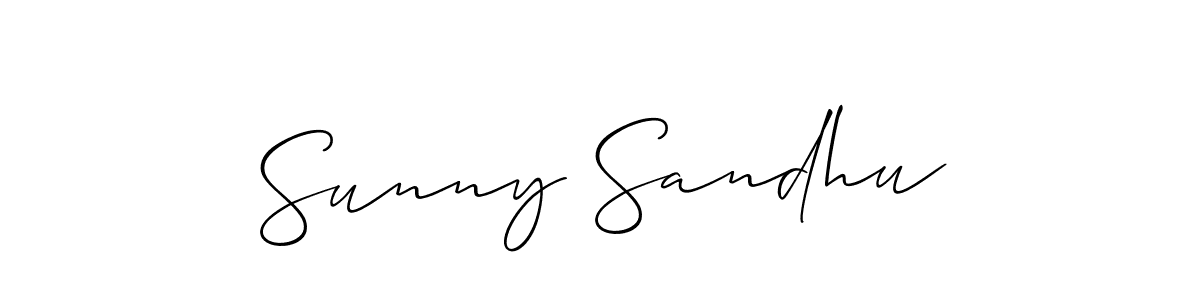 Also You can easily find your signature by using the search form. We will create Sunny Sandhu name handwritten signature images for you free of cost using Allison_Script sign style. Sunny Sandhu signature style 2 images and pictures png