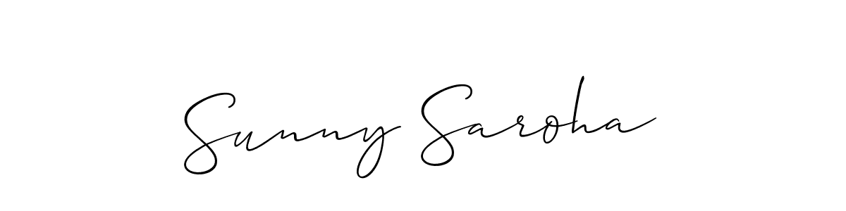 See photos of Sunny Saroha official signature by Spectra . Check more albums & portfolios. Read reviews & check more about Allison_Script font. Sunny Saroha signature style 2 images and pictures png