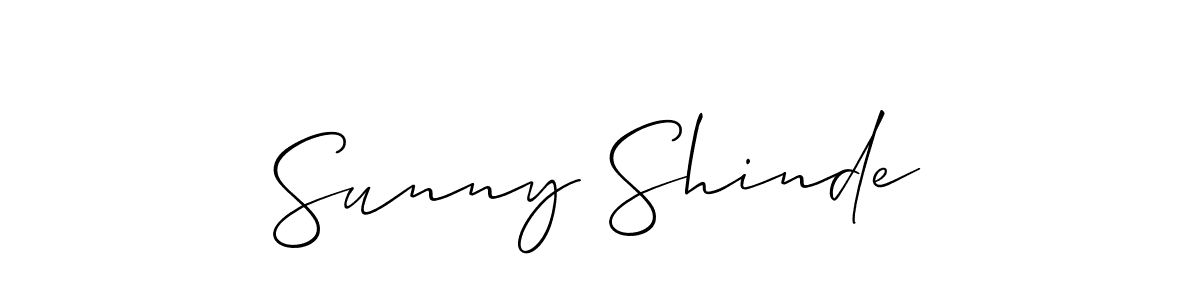 Make a short Sunny Shinde signature style. Manage your documents anywhere anytime using Allison_Script. Create and add eSignatures, submit forms, share and send files easily. Sunny Shinde signature style 2 images and pictures png