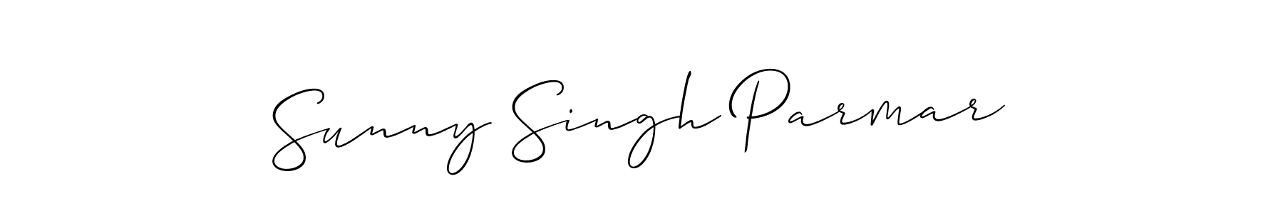 Best and Professional Signature Style for Sunny Singh Parmar. Allison_Script Best Signature Style Collection. Sunny Singh Parmar signature style 2 images and pictures png