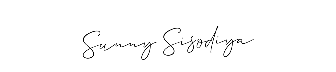 Make a beautiful signature design for name Sunny Sisodiya. Use this online signature maker to create a handwritten signature for free. Sunny Sisodiya signature style 2 images and pictures png