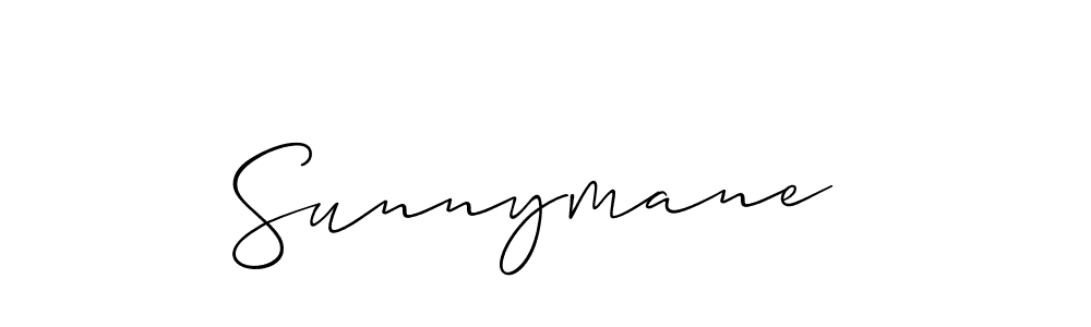 Make a beautiful signature design for name Sunnymane . Use this online signature maker to create a handwritten signature for free. Sunnymane  signature style 2 images and pictures png