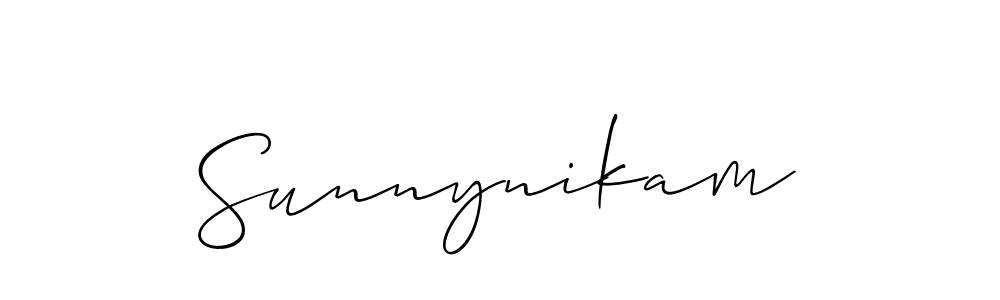 Here are the top 10 professional signature styles for the name Sunnynikam. These are the best autograph styles you can use for your name. Sunnynikam signature style 2 images and pictures png