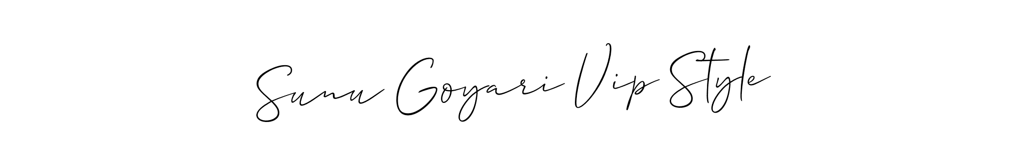 See photos of Sunu Goyari Vip Style official signature by Spectra . Check more albums & portfolios. Read reviews & check more about Allison_Script font. Sunu Goyari Vip Style signature style 2 images and pictures png