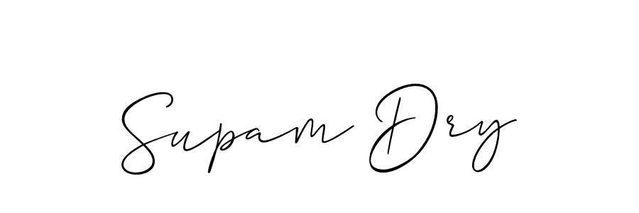 Make a beautiful signature design for name Supam Dry. Use this online signature maker to create a handwritten signature for free. Supam Dry signature style 2 images and pictures png