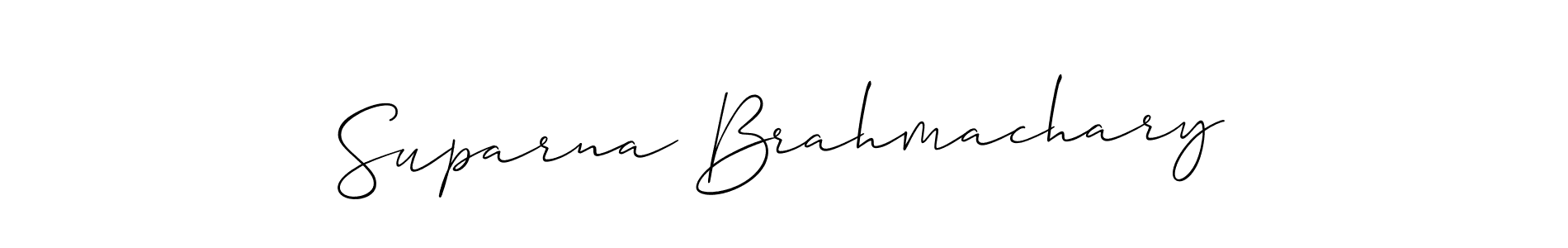 Here are the top 10 professional signature styles for the name Suparna Brahmachary. These are the best autograph styles you can use for your name. Suparna Brahmachary signature style 2 images and pictures png