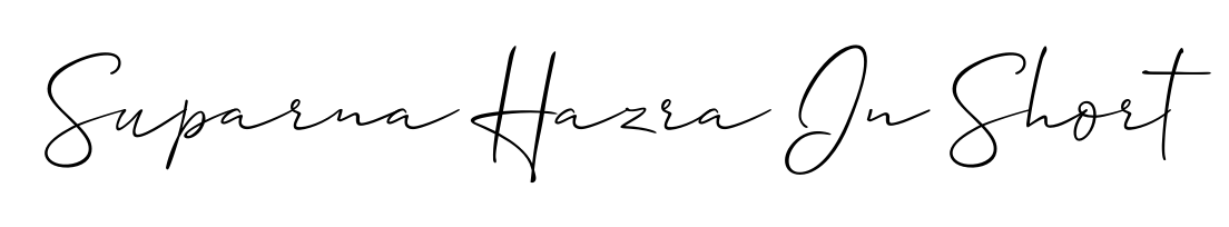 Stand out with a creative autograph for Suparna Hazra In Short. The Allison_Script styling blends modern aesthetics with classic signature flourishes. Suparna Hazra In Short signature style 2 images and pictures png