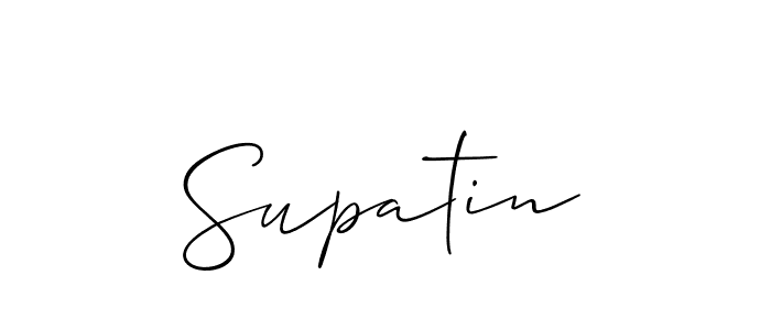 You can use this online signature creator to create a handwritten signature for the name Supatin. This is the best online autograph maker. Supatin signature style 2 images and pictures png