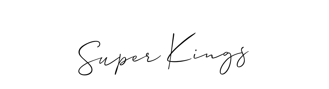 Also You can easily find your signature by using the search form. We will create Super Kings name handwritten signature images for you free of cost using Allison_Script sign style. Super Kings signature style 2 images and pictures png