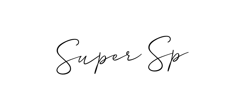 Make a beautiful signature design for name Super Sp. Use this online signature maker to create a handwritten signature for free. Super Sp signature style 2 images and pictures png