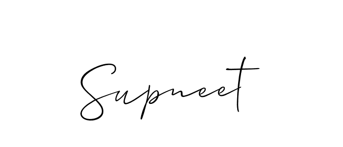 Make a short Supneet signature style. Manage your documents anywhere anytime using Allison_Script. Create and add eSignatures, submit forms, share and send files easily. Supneet signature style 2 images and pictures png