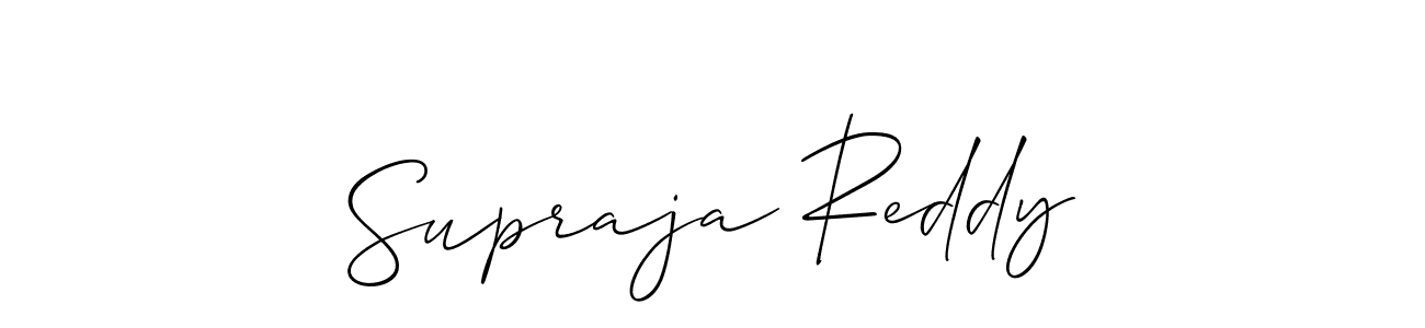 Once you've used our free online signature maker to create your best signature Allison_Script style, it's time to enjoy all of the benefits that Supraja Reddy name signing documents. Supraja Reddy signature style 2 images and pictures png