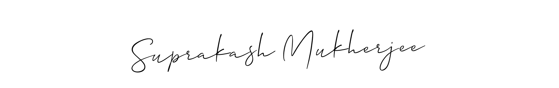 Check out images of Autograph of Suprakash Mukherjee name. Actor Suprakash Mukherjee Signature Style. Allison_Script is a professional sign style online. Suprakash Mukherjee signature style 2 images and pictures png