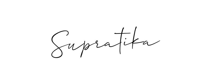 Once you've used our free online signature maker to create your best signature Allison_Script style, it's time to enjoy all of the benefits that Supratika name signing documents. Supratika signature style 2 images and pictures png