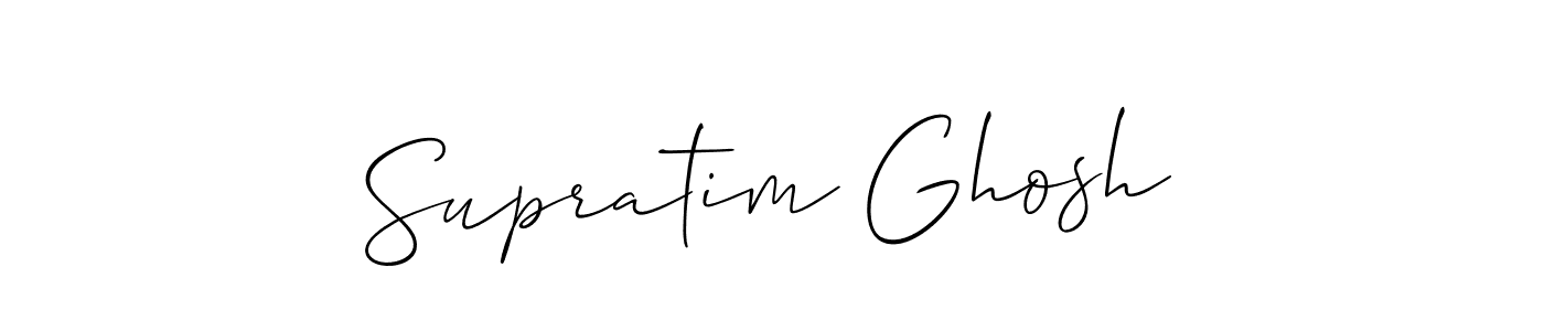 How to make Supratim Ghosh signature? Allison_Script is a professional autograph style. Create handwritten signature for Supratim Ghosh name. Supratim Ghosh signature style 2 images and pictures png
