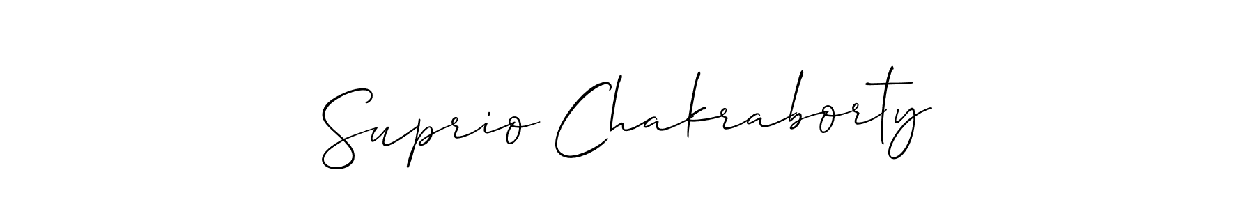 Make a beautiful signature design for name Suprio Chakraborty. Use this online signature maker to create a handwritten signature for free. Suprio Chakraborty signature style 2 images and pictures png