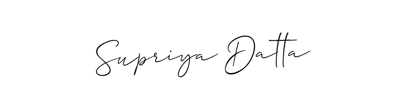 Once you've used our free online signature maker to create your best signature Allison_Script style, it's time to enjoy all of the benefits that Supriya Datta name signing documents. Supriya Datta signature style 2 images and pictures png