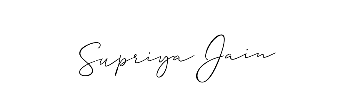 Here are the top 10 professional signature styles for the name Supriya Jain. These are the best autograph styles you can use for your name. Supriya Jain signature style 2 images and pictures png